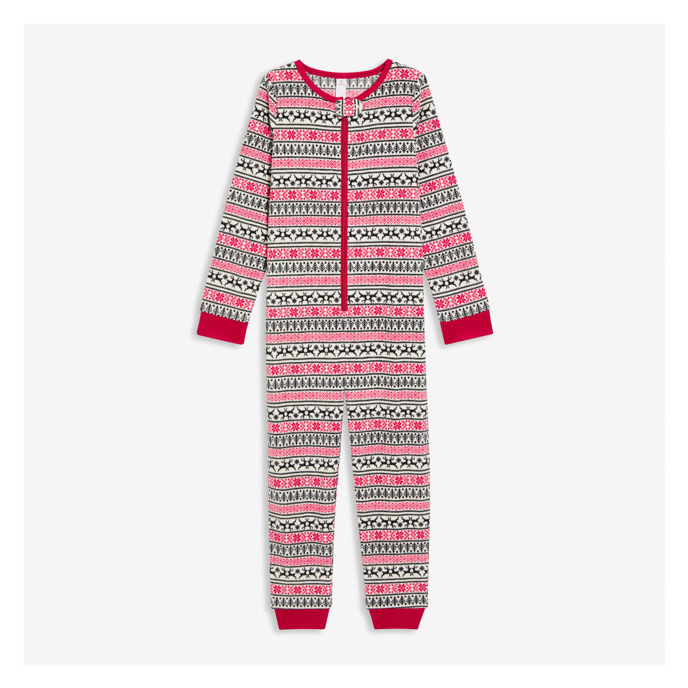 Kid Girls Fleece Sleeper in Off White from Joe Fresh